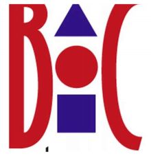 Roten Logo mit grafischer Darstellung der Buchstaben BOC