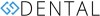 Blau schwarzer Schriftzug DENTAL.