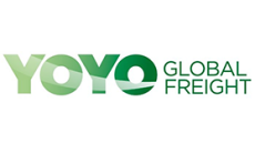 Grüner Schriftzug YOYO Global Freight